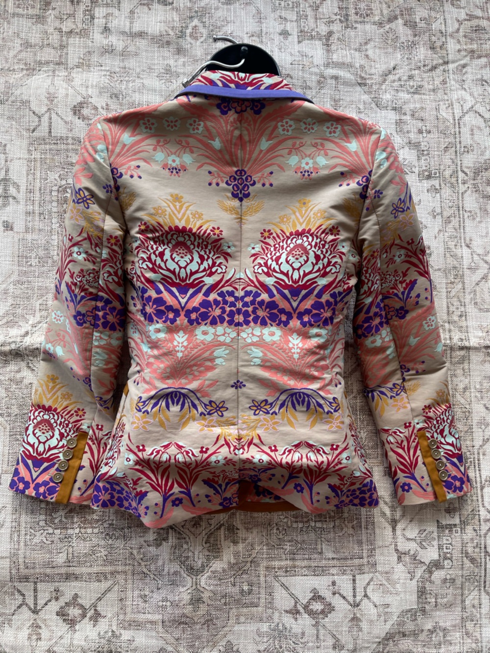 Etro Floral Embroidered Floral Blazer - Picture 3 of 12